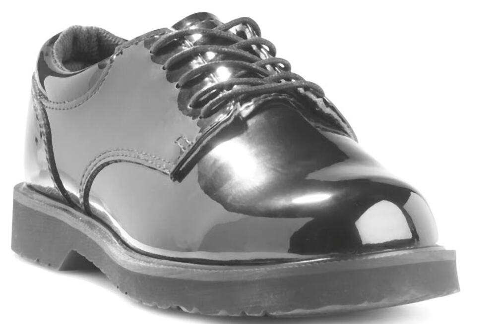 Bates Women's High Gloss Oxford Lites Duty Dress Work Professional Shoes New 8 M